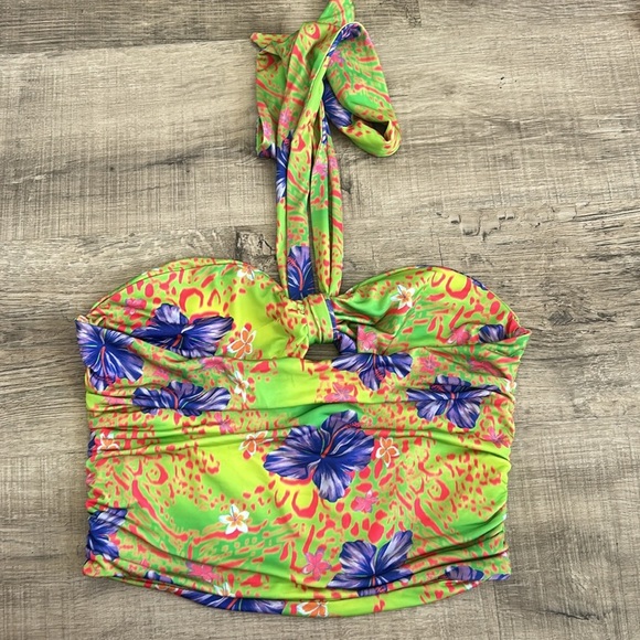 I.AM.GIA Isabella Halter Cutout Crop Top size M - Picture 7 of 9